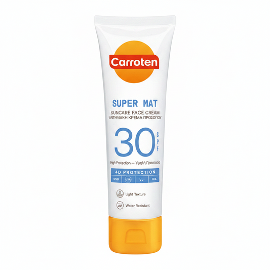 მზისგან დამცავი სახის კრემი SPF 30 (Super Mat)