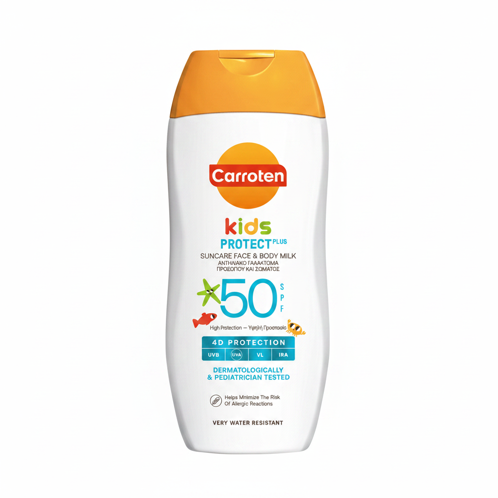 მზისგან დამცავი საბავშვო რძე SPF 50