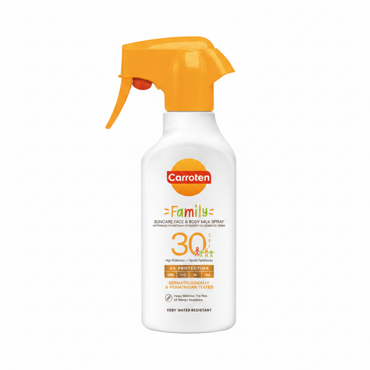 რძის სპრეი ოჯახისთვის SPF30