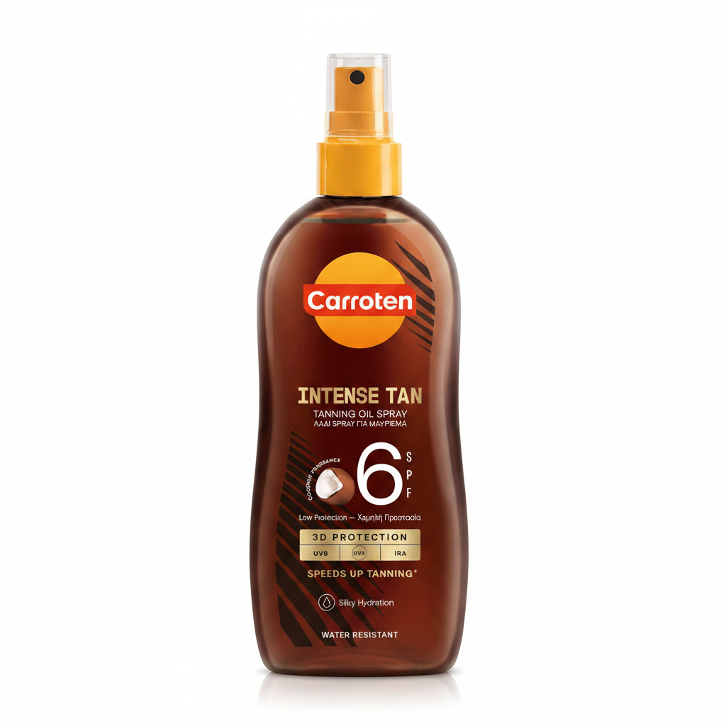 ინტენსიური გასარუჯი ზეთი SPF6